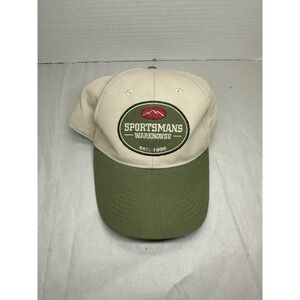 Sportsman Warehouse Slideback Hat Beige One Size Colorblock W/Tags